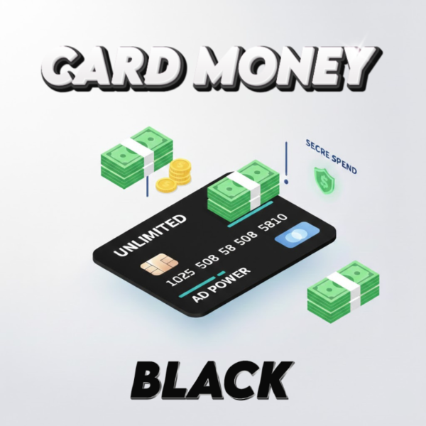 CARD MONEY BLACK